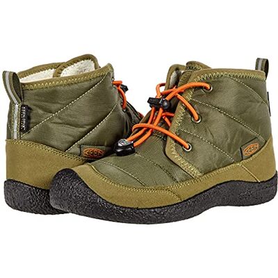 KEEN Unisex barn howser 2 vattentäta Chukka stövlar, Capulet oliv ruset orange, 32/33 EU KEEN Unisex barn howser 2 vattentäta Chukka stövlar, Capulet oliv ruset orange, 32/33 EU
