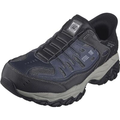 Skechers Herr handsfree Slip-in Cankton Faison skor, Marinblå/grå, 45 EU Skechers Herr handsfree Slip-in Cankton Faison skor, Marinblå/grå, 45 EU