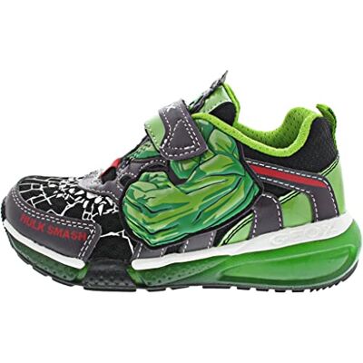 Geox pojkar Sneaker J Bayonyc Boy, svart grön, 31 EU Geox pojkar Sneaker J Bayonyc Boy, svart grön, 31 EU