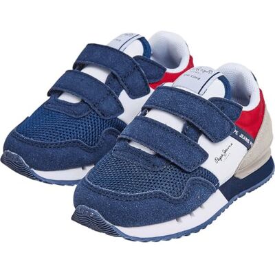 Pepe Jeans London Urban Bk sneakers, blå (marinblå), 9 UK, Marinblått, 9 UK Pepe Jeans London Urban Bk sneakers, blå (marinblå), 9 UK, Marinblått, 9 UK