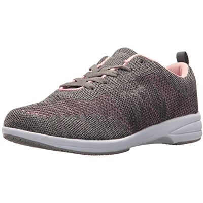 Propét dam tvättbar Walker Evolution Oxford, grå rosa, 6 UK Wide Propét dam tvättbar Walker Evolution Oxford, grå rosa, 6 UK Wide
