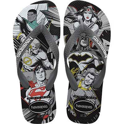Havaianas herr topp herois DC flip-flop, grå, 6/7 UK, Grå, 39/40 EU Havaianas herr topp herois DC flip-flop, grå, 6/7 UK, Grå, 39/40 EU