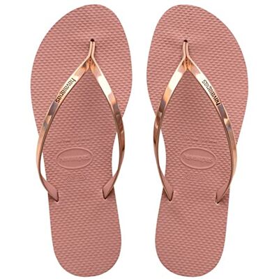 Havaianas You Metallic, damsandaler, Krokos ros, 33/34 EU Havaianas You Metallic, damsandaler, Krokos ros, 33/34 EU