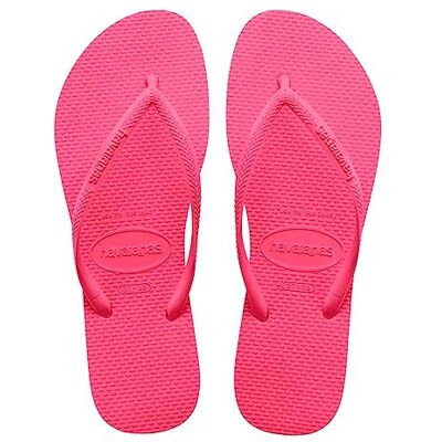 Havaianas Slim Ciber Pink, flip-flops för kvinnor, Ciber rosa, 33/34 EU Havaianas Slim Ciber Pink, flip-flops för kvinnor, Ciber rosa, 33/34 EU