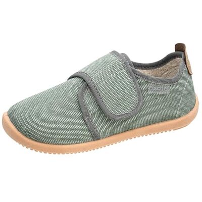 Fischer Markenschuh Barfotastofflor – i enfärgad oliv Fischer Markenschuh Barfotastofflor – i enfärgad oliv
