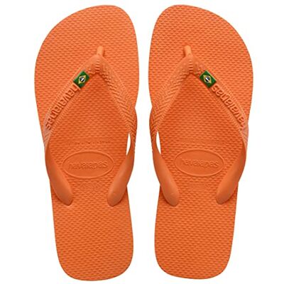 Havaianas unisex-slippers, begonia oranje, 1/2 VK Havaianas unisex-slippers, begonia oranje, 1/2 VK