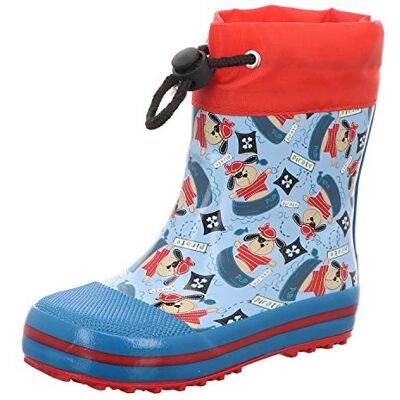 Beck Unisex barn pirater gummistövlar, Blå blå 34, 19 EU Beck Unisex barn pirater gummistövlar, Blå blå 34, 19 EU