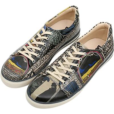 DOGO damsneakers för män, svart, 10 UK, Noir, 43 EU DOGO damsneakers för män, svart, 10 UK, Noir, 43 EU
