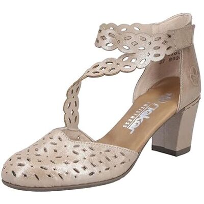 Rieker dam 41055 remsandaletter, beige, 43 EU Rieker dam 41055 remsandaletter, beige, 43 EU