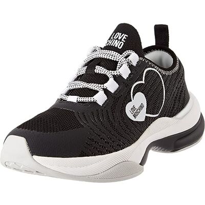 Love Moschino JA15315G1HIZX00A, Sneakers Kvinna, Svart, 41 EU, Nero, 41 EU Love Moschino JA15315G1HIZX00A, Sneakers Kvinna, Svart, 41 EU, Nero, 41 EU