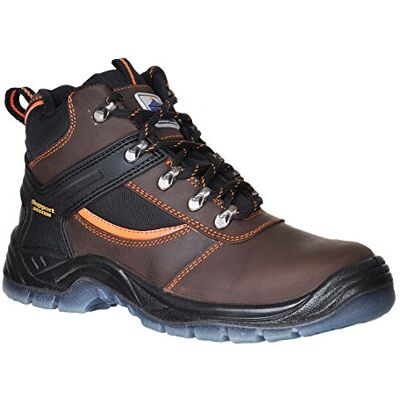 Portwest FW69 Steelite Mustang Boot, S3, Brun, Storlek 40 Portwest FW69 Steelite Mustang Boot, S3, Brun, Storlek 40
