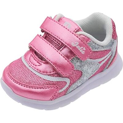 Chicco , Sneakers för flickor med doble cierre de gancho y bucle, bekväma, flexibla och ventilerande gymnastikskor, bra för vår, höst och vinter, skor för flickor och flickor, designade i Italien, Rosa Chicco , Sneakers för flickor med doble cierre de gancho y bucle, bekväma, flexibla och ventilerande gymnastikskor, bra för vår, höst och vinter, skor för flickor och flickor, designade i Italien, Rosa