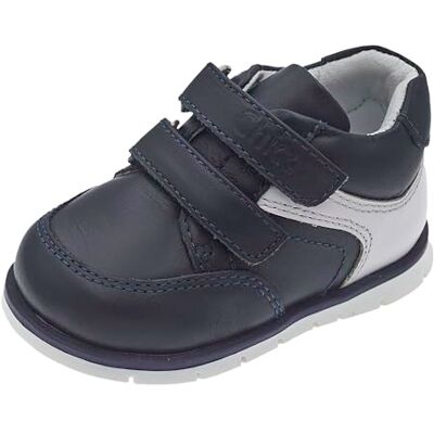 Chicco , Skor för pojkar och flickor, eleganta sneakers, med dubbel rem, skor för flickor och flickor, designade i Italien, Blå 2, 21 EU Chicco , Skor för pojkar och flickor, eleganta sneakers, med dubbel rem, skor för flickor och flickor, designade i Italien, Blå 2, 21 EU
