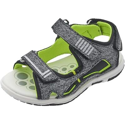 Chicco 24 EU Triple Velcro sandal, Svart, 24 EU Chicco 24 EU Triple Velcro sandal, Svart, 24 EU