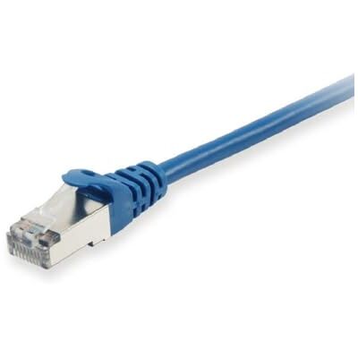 Equip 606212 Cat.6A S/FTP-patchkabel, blå, 1,5 m Equip 606212 Cat.6A S/FTP-patchkabel, blå, 1,5 m