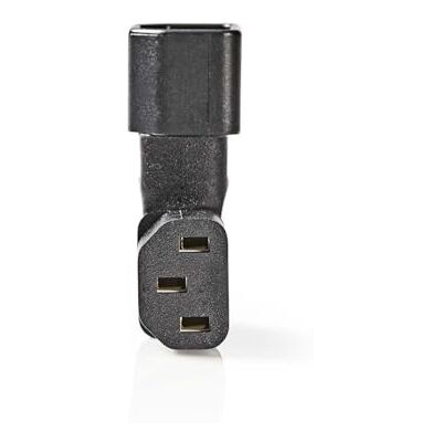NEDIS ExtensionPlug – IEC-320-C13 – IEC-320-C14 – Vänster vinklad – nickelpläterad – PVC – svart – låda – 1 styck NEDIS ExtensionPlug – IEC-320-C13 – IEC-320-C14 – Vänster vinklad – nickelpläterad – PVC – svart – låda – 1 styck