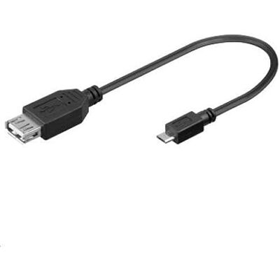 MicroConnect OTG USB 2.0 Adapter, 0,2m Varumärke MicroConnect OTG USB 2.0 Adapter, 0,2m Varumärke
