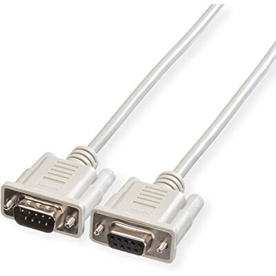ROLINE RS232-kabel 9-pol ST-BU, 10 m ROLINE RS232-kabel 9-pol ST-BU, 10 m