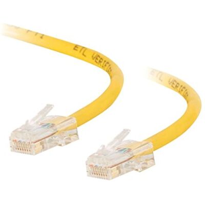 C2G Cables to Go 83351 kategori 5E crossover patchkabel (350 MHz, 2 m) gul C2G Cables to Go 83351 kategori 5E crossover patchkabel (350 MHz, 2 m) gul