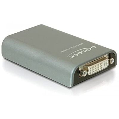 Delock adapter USB 2.0 till DVI/VGA/HDMI Delock adapter USB 2.0 till DVI/VGA/HDMI