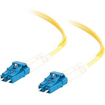 C2G 3m LC/LC Duplex 9/125 Single-Mode Fiber Patch Cable Yellow 3m LC LC fiberoptikkablar Gul C2G 3m LC/LC Duplex 9/125 Single-Mode Fiber Patch Cable Yellow 3m LC LC fiberoptikkablar Gul