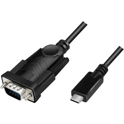 LogiLink AU0051A – USB 2.0 (Type-C) till Serial (RS232) adapterkabel för Windows (upp till Win11), längd 1,2 m LogiLink AU0051A – USB 2.0 (Type-C) till Serial (RS232) adapterkabel för Windows (upp till Win11), längd 1,2 m