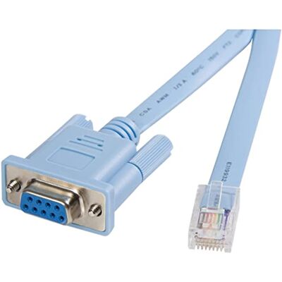 StarTech .com RJ45 till DB9 Cisco konsolhanteringsrouterkabel, 1,8 m M/F StarTech .com RJ45 till DB9 Cisco konsolhanteringsrouterkabel, 1,8 m M/F