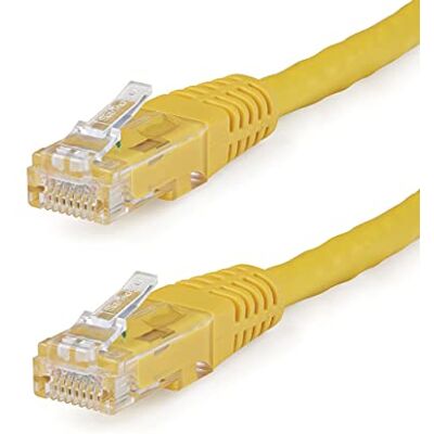StarTech .com Molded Cat 6 UTP patchkabel ETL verifierad patchkabel RJ-45 (M) RJ-45 (M) 7,6 m (CAT 6) form? gul StarTech .com Molded Cat 6 UTP patchkabel ETL verifierad patchkabel RJ-45 (M) RJ-45 (M) 7,6 m (CAT 6) form? gul