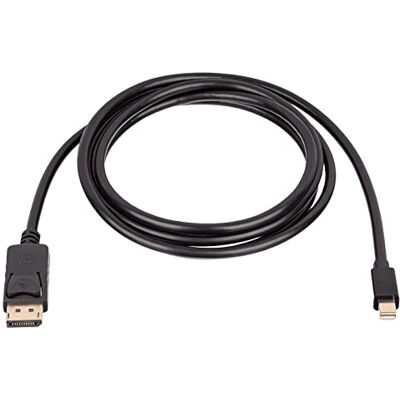 AKYGA Kabel DisplayPort – miniDisplayPort AK-AV-15 1,8 m guldpläterad svart adapter DP till mini DP 4k 24-bitars NVIDIA G-Sync AMS FreeSync AKYGA Kabel DisplayPort – miniDisplayPort AK-AV-15 1,8 m guldpläterad svart adapter DP till mini DP 4k 24-bitars NVIDIA G-Sync AMS FreeSync