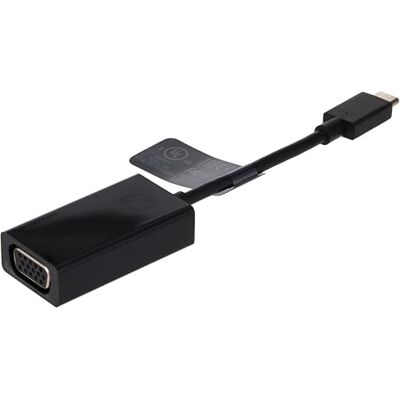 HP Adapter USB-C till VGA (P7Z54AA) svart HP Adapter USB-C till VGA (P7Z54AA) svart