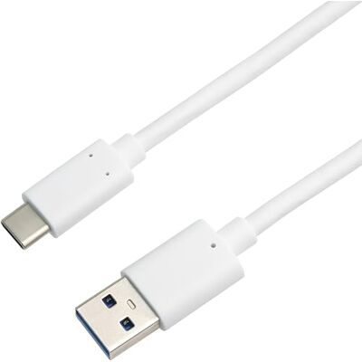 Premiumcord USB-C till USB 3.0 A-kabel - 2M Vit Premiumcord USB-C till USB 3.0 A-kabel - 2M Vit