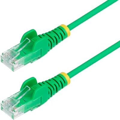 StarTech .com 25 cm grön smal CAT6 Ethernet-kabel, snagless RJ45, LSZH, 28 AWG ren ren koppar, smal nätverks-patchkabel/sladd StarTech .com 25 cm grön smal CAT6 Ethernet-kabel, snagless RJ45, LSZH, 28 AWG ren ren koppar, smal nätverks-patchkabel/sladd