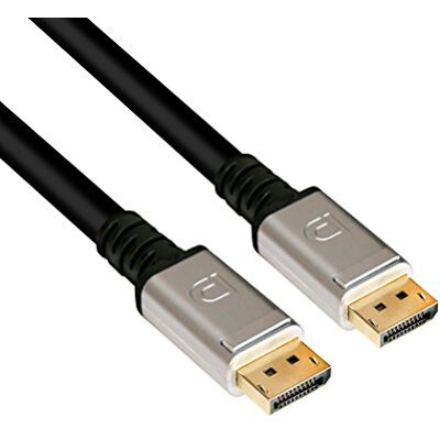 Club 3D CAC-1069 DisplayPort 1.4 HBR3 8K kabel svart Club 3D CAC-1069 DisplayPort 1.4 HBR3 8K kabel svart
