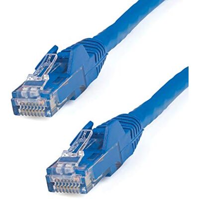 StarTech .com Cat6 patchkabel – 30 fot – blå Ethernet-kabel – snagless RJ45-kabel – Ethernet-sladd – katt 6-kabel – 30 fot (N6PATCH30BL) StarTech .com Cat6 patchkabel – 30 fot – blå Ethernet-kabel – snagless RJ45-kabel – Ethernet-sladd – katt 6-kabel – 30 fot (N6PATCH30BL)