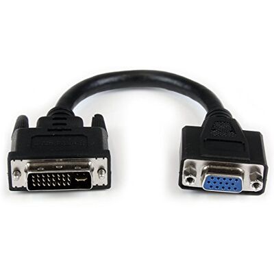 StarTech .com 8 DVI TO VGA ADAPTER M/F, DVIVGAMF8IN StarTech .com 8 DVI TO VGA ADAPTER M/F, DVIVGAMF8IN