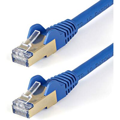 StarTech .com 5 fot CAT6a-kabel – blå – RJ45 Ethernet-kabel – snagless – CAT6a STP-sladd – koppartråd – 10 GB (6ASPAT150 CMBL) StarTech .com 5 fot CAT6a-kabel – blå – RJ45 Ethernet-kabel – snagless – CAT6a STP-sladd – koppartråd – 10 GB (6ASPAT150 CMBL)
