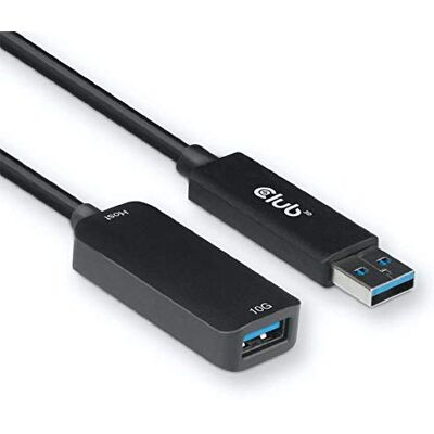 Club 3D USB 3,2 Gen2 typ A förlängningskabel 10 Gbit M/F 5 m/16,40 fot Club 3D USB 3,2 Gen2 typ A förlängningskabel 10 Gbit M/F 5 m/16,40 fot