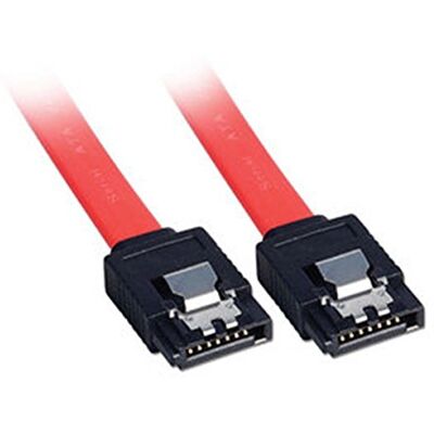 LINDY 0,5 m SATA-kabel, spärr LINDY 0,5 m SATA-kabel, spärr