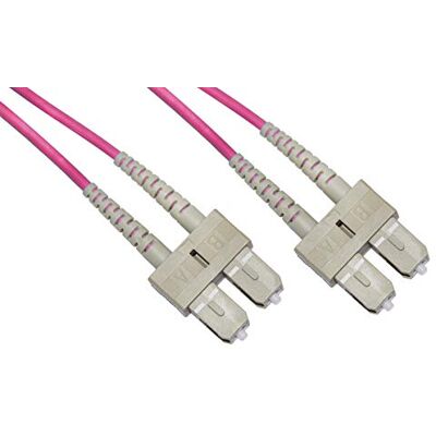 LINK Fiberoptisk Sc till Sc Multimode Duplex Om4 50/125 Mt.5 Okänslig Bending Lszh LINK Fiberoptisk Sc till Sc Multimode Duplex Om4 50/125 Mt.5 Okänslig Bending Lszh