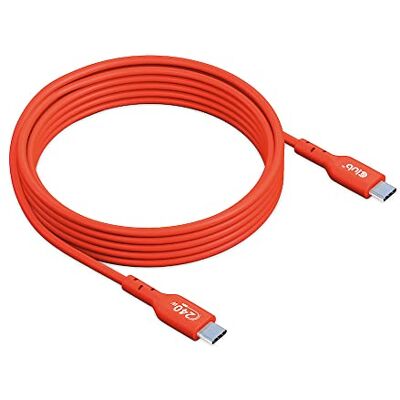 Club 3D USB2 typ-C USB-IF-certifierad kabel, data 480 Mb, PD 240 W EPR hane/hona 2 m Club 3D USB2 typ-C USB-IF-certifierad kabel, data 480 Mb, PD 240 W EPR hane/hona 2 m
