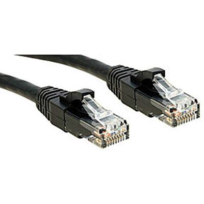 LINDY Cat.6 UTP premium patchkabel, halogenfri, svart, 5,0 m LINDY Cat.6 UTP premium patchkabel, halogenfri, svart, 5,0 m