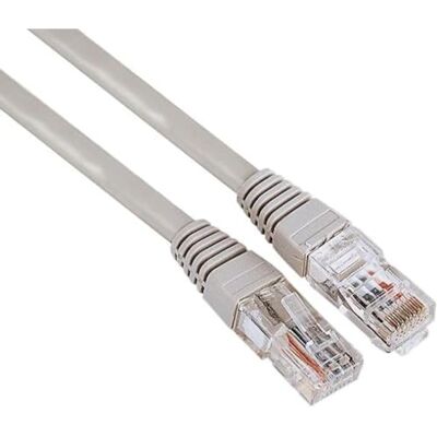Hama nätverkskablar Grå Cat5e (korg, kabel, RJ45 (8p8c)-Plug, 1 Gbit/s, 15m, U/UTP 1) Hama nätverkskablar Grå Cat5e (korg, kabel, RJ45 (8p8c)-Plug, 1 Gbit/s, 15m, U/UTP 1)