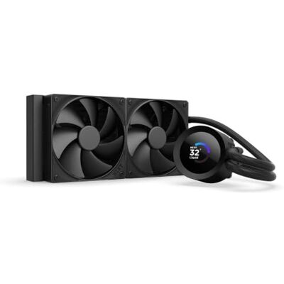NZXT Kraken Plus 240 Dissipatore CPU AIO 240mm, LCD Nero 240mm AIO med anpassningsbar LCD och Turbine Pump för bättre temperaturer. F120P-fläktar, enkel montering, CAM-styrning. NZXT Kraken Plus 240 Dissipatore CPU AIO 240mm, LCD Nero 240mm AIO med anpassningsbar LCD och Turbine Pump för bättre temperaturer. F120P-fläktar, enkel montering, CAM-styrning.