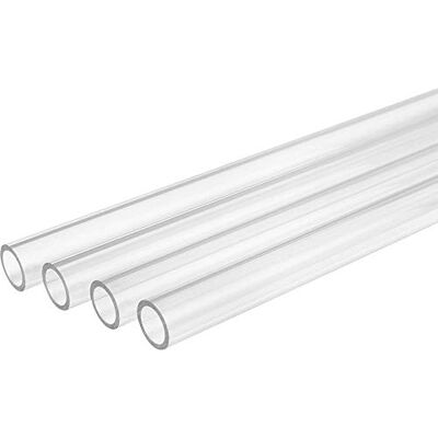 Thermaltake Flytande kylsystem 5/8-tums 16 mm OD 500 mm V-Tubler PETG-rör transparent (förpackning med 4) Thermaltake Flytande kylsystem 5/8-tums 16 mm OD 500 mm V-Tubler PETG-rör transparent (förpackning med 4)
