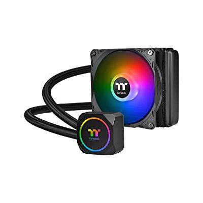 Thermaltake TH120 ARGB Sync allt-i-ett 120 mm flytande kylare CL-W285-PL12SW-A Thermaltake TH120 ARGB Sync allt-i-ett 120 mm flytande kylare CL-W285-PL12SW-A