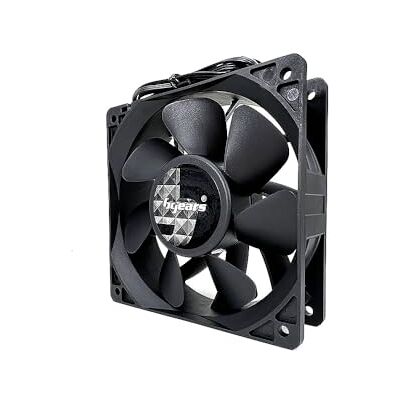 Bluegears Bgears b-Blaster 120 x 38 mm 2 kullager 4 500 RPM DC-fläkt med utmärkt luftflöde upp till 218 CFM – svart Bluegears Bgears b-Blaster 120 x 38 mm 2 kullager 4 500 RPM DC-fläkt med utmärkt luftflöde upp till 218 CFM – svart
