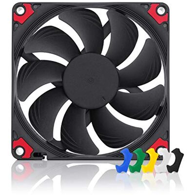 Noctua NF-A9x14 HS-PWM chromax.black.swap, Tyst Högpresterande 92 mm-fläkt Högt Luftflöde, Tyst Drift, Tunn 14 mm-fläkt, för Kylning av PC/elektronik, Anpassningsbara Färginlägg, 2500 Rpm, 4-Pin PWM Noctua NF-A9x14 HS-PWM chromax.black.swap, Tyst Högpresterande 92 mm-fläkt Högt Luftflöde, Tyst Drift, Tunn 14 mm-fläkt, för Kylning av PC/elektronik, Anpassningsbara Färginlägg, 2500 Rpm, 4-Pin PWM