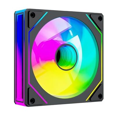 Noua Notus 120 mm PWM PC-fläkt ARGB 5V 3pin Infinity Mirror-belysning 1800 varv/min hastighet tyst datorväska fläkt full kompatibilitet Noua Notus 120 mm PWM PC-fläkt ARGB 5V 3pin Infinity Mirror-belysning 1800 varv/min hastighet tyst datorväska fläkt full kompatibilitet