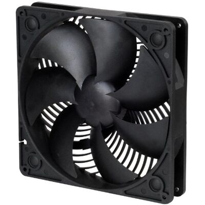 Silverstone SST-AP181 Luftpenetrator Datorfodral Kylfläkt 180 mm, Högt luftflöde, svart Silverstone SST-AP181 Luftpenetrator Datorfodral Kylfläkt 180 mm, Högt luftflöde, svart