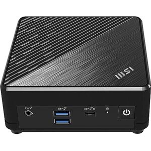 MSI Cubi N ADL S-079DE minidator, Intel N100-processor, 4 GB DDR4, 128 GB M.2 SSD, USB 3.2 Gen 2 Type C (DP Alternate), HDMI 2.1, DP 1.4, Bluetooth 5, fläktlös Dual LAN, Windows 11 Pro VESA MSI Cubi N ADL S-079DE minidator, Intel N100-processor, 4 GB DDR4, 128 GB M.2 SSD, USB 3.2 Gen 2 Type C (DP Alternate), HDMI 2.1, DP 1.4, Bluetooth 5, fläktlös Dual LAN, Windows 11 Pro VESA